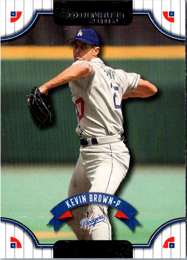 2002 Donruss Kevin Brown #62