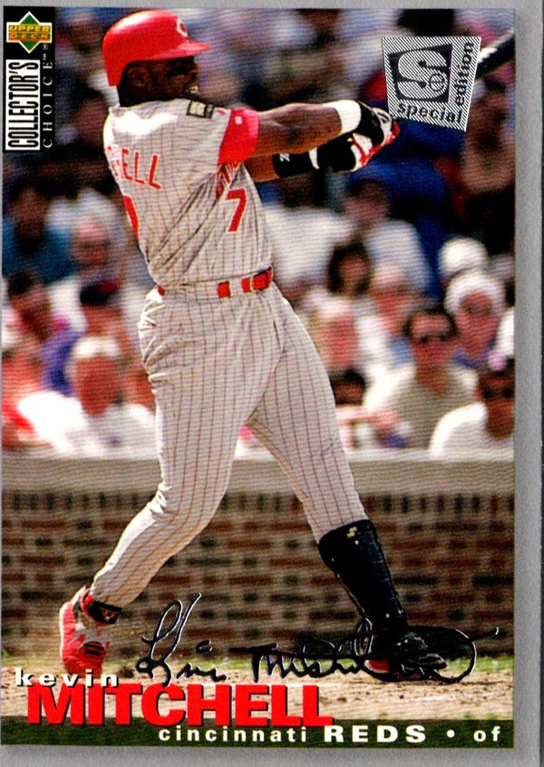 1995 Collector's Choice SE Silver Signature Kevin Mitchell #203