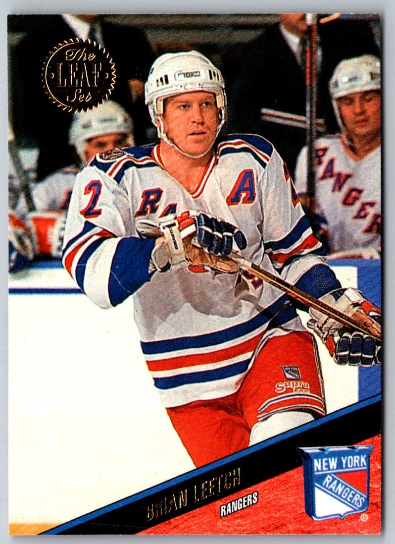 1993 Leaf Brian Leetch