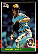 1985 Donruss Moose Haas