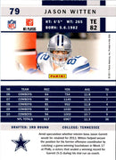 2011 Score Jason Witten
