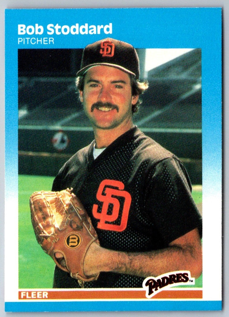 1987 Fleer Bob Stoddard