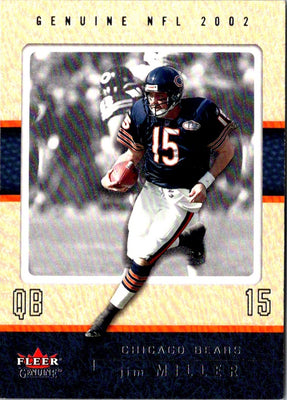2002 Fleer Genuine Jim Miller #77