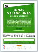 2019 Donruss Jonas Valanciunas #103