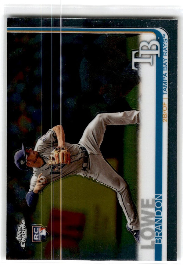 2019 Topps Chrome Brandon Lowe #151 Rookie