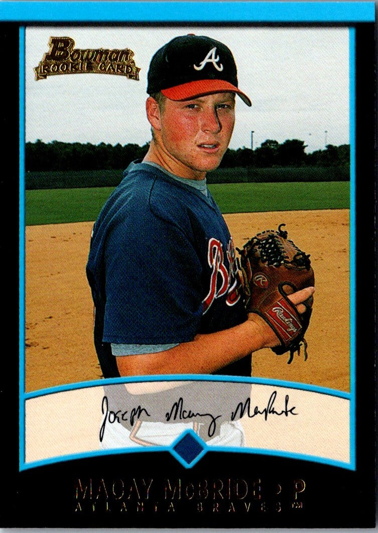 2001 Bowman Draft Picks & Prospects Macay McBride