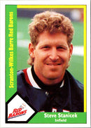 1990 CMC Scranton Red Barons Steve Stanicek