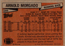 1981 Topps Arnold Morgado