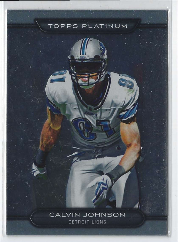 2010 Topps Platinum Calvin Johnson #160