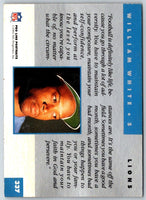 1992 Pro Line Portraits William White #337