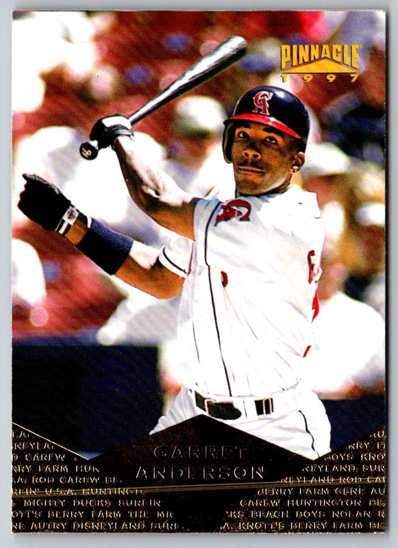 1997 Pinnacle Garret Anderson #2