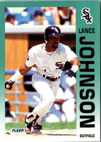 1992 Fleer Lance Johnson #87