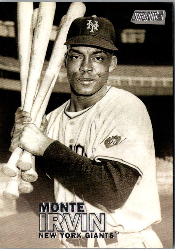 2016 Stadium Club Monte Irvin #177