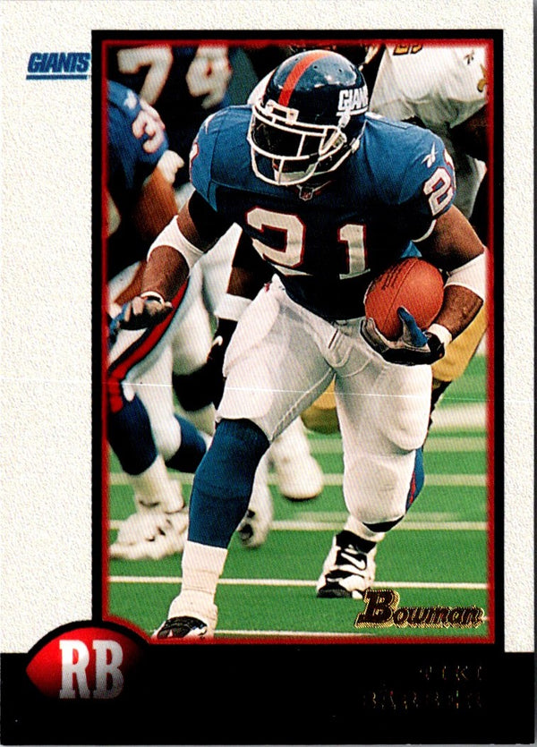 1998 Bowman Tiki Barber #59