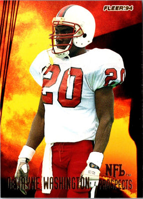 1994 Fleer NFL Prospects Dewayne Washington #24