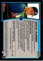 2001 Bowman Draft Picks & Prospects Macay McBride #BDP98 Rookie