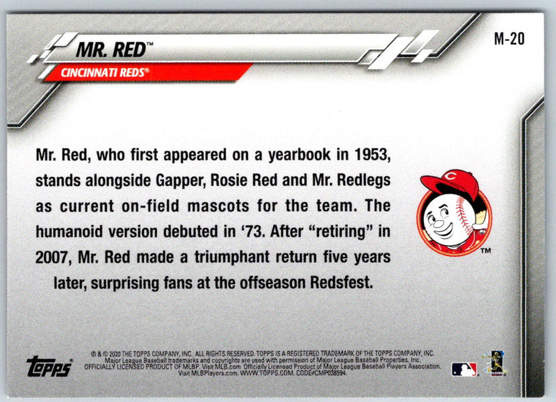 2020 Topps Mr. Red