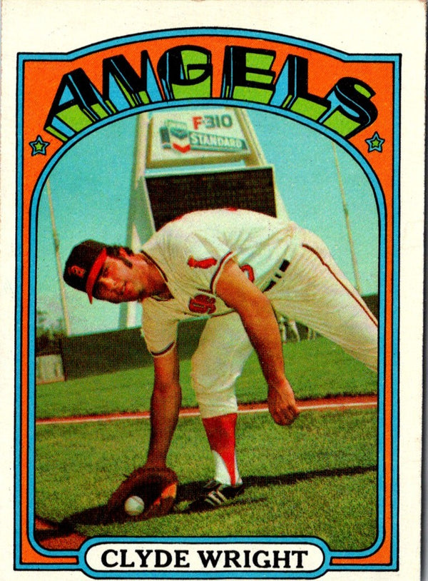 1972 Topps Clyde Wright #55