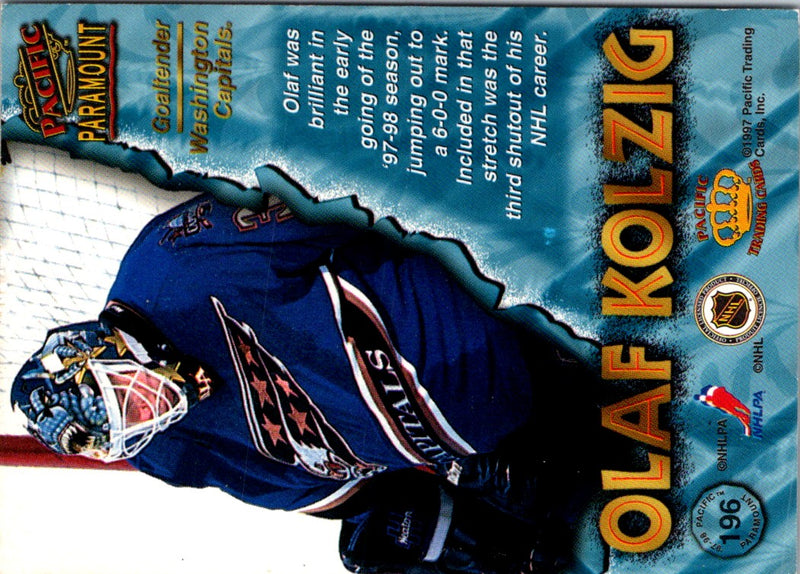 1997 Pacific Paramount Olaf Kolzig