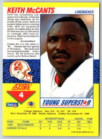 1991 Score Young Superstars Keith McCants #4