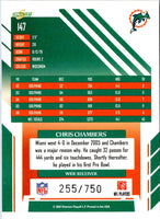 2007 Score Scorecard Chris Chambers #147 255/750