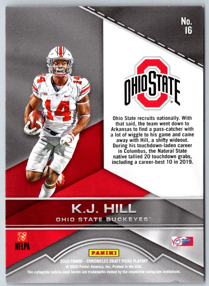 2020 Panini Chronicles Draft Picks Playoff K.J. Hill