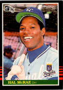 1985 Donruss Hal McRae