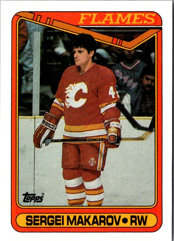 1990 Topps Sergei Makarov #60 Rookie