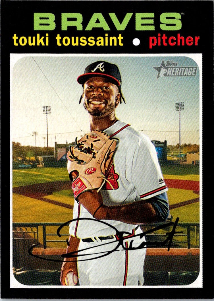 2019 Topps On-Demand Rookie Review Touki Toussaint