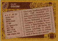 1986 Topps Cliff Odom #324 Rookie NM+
