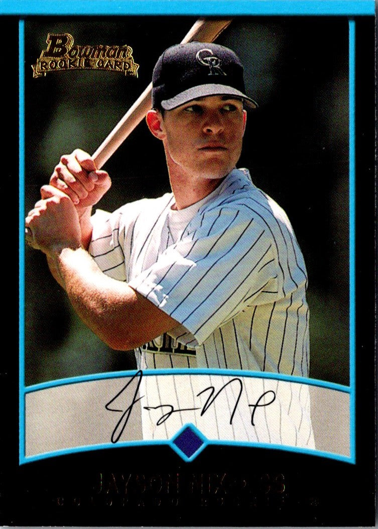 2001 Bowman Draft Picks & Prospects Jayson Nix