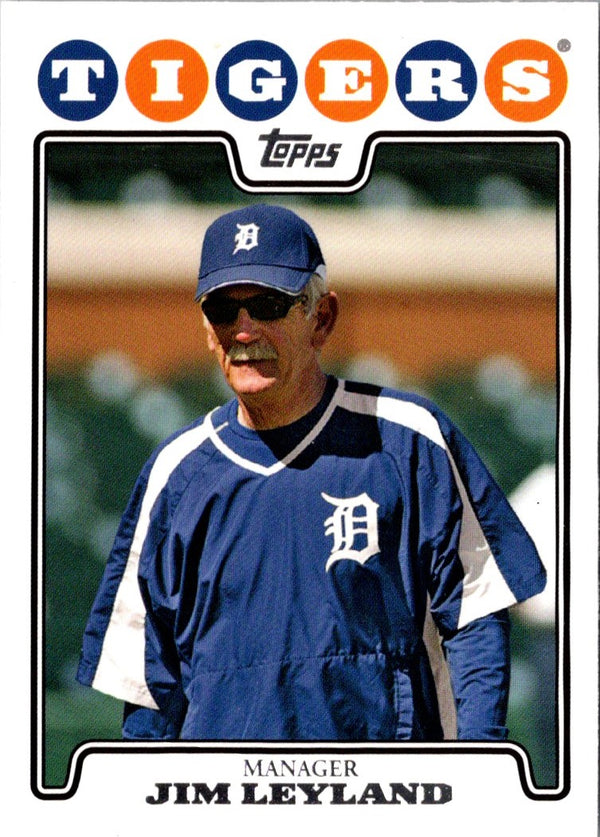 2008 Topps Jim Leyland #325