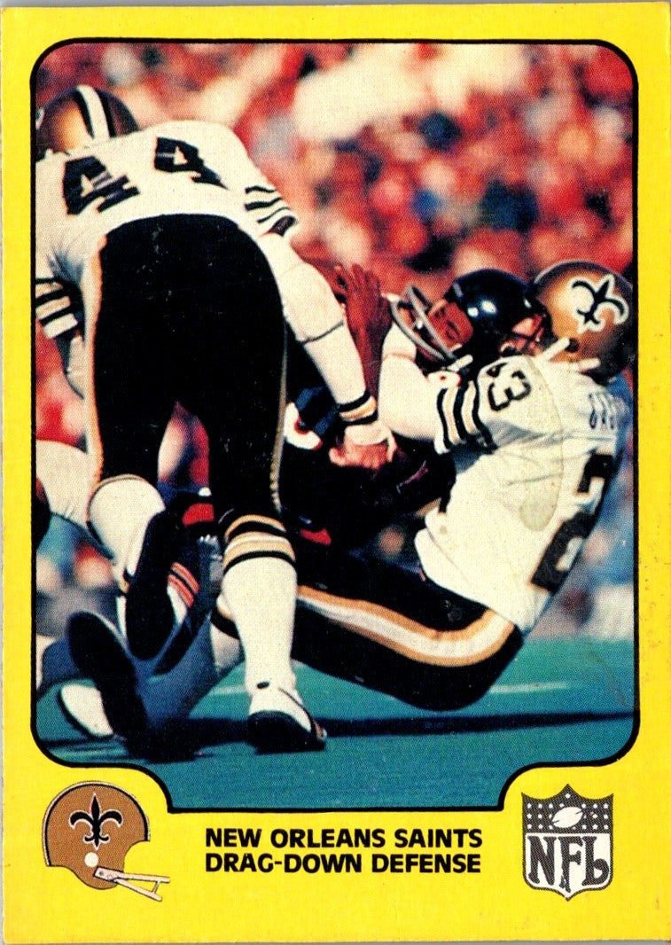 1978 Fleer Team Action Drag-Down Defense (Defense)