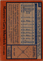 1978 Topps Gary Wheelock #596