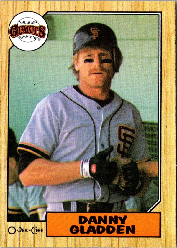 1987 O-Pee-Chee Danny Gladden #46