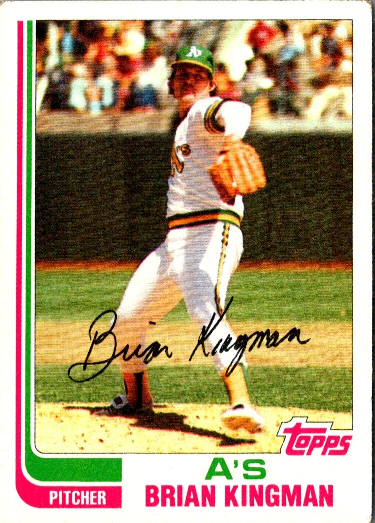 1982 Topps Brian Kingman