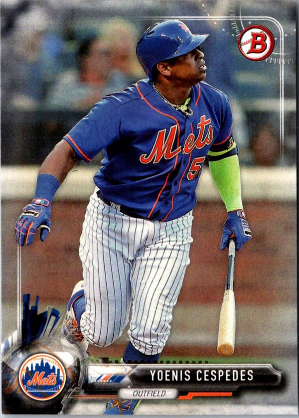 2017 Bowman Yoenis Cespedes #17