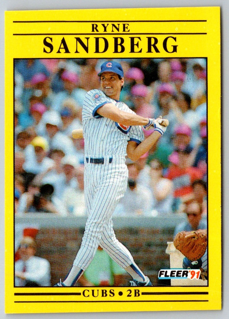 1991 Fleer Ryne Sandberg