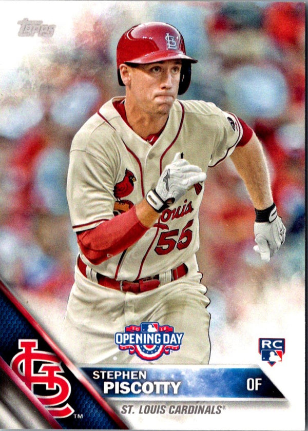 2016 Topps Opening Day Stephen Piscotty #OD-161 Rookie