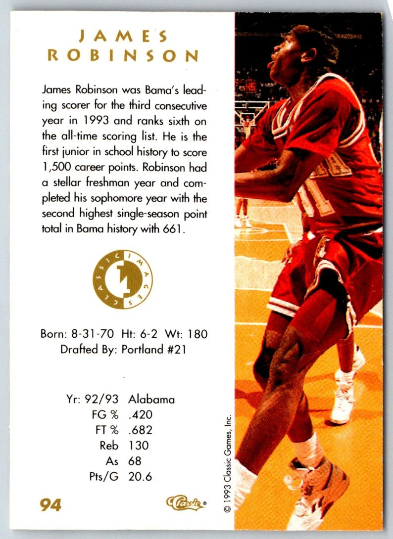 1993 Classic James Robinson