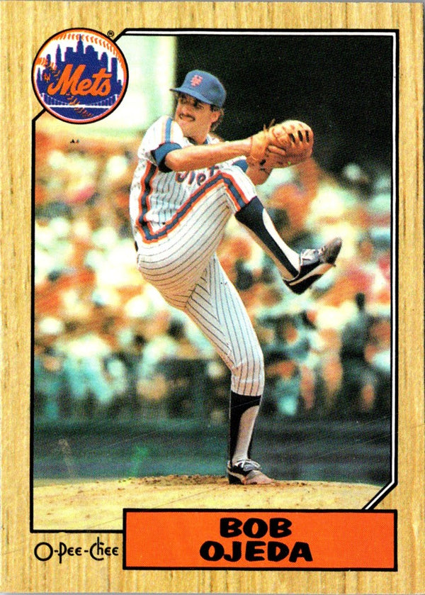 1987 O-Pee-Chee Bob Ojeda #83