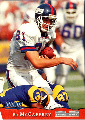 1993 Pro Set Ed McCaffrey #304