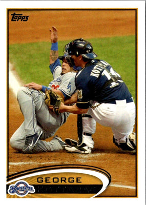 2012 Topps George Kottaras #143