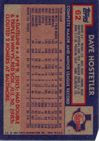 1984 Topps Dave Hostetler #62