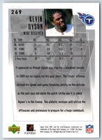 2001 Upper Deck MVP Kevin Dyson #269