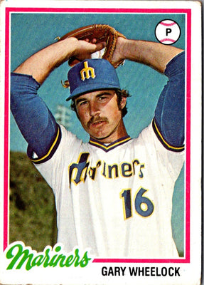 1978 Topps Gary Wheelock #596