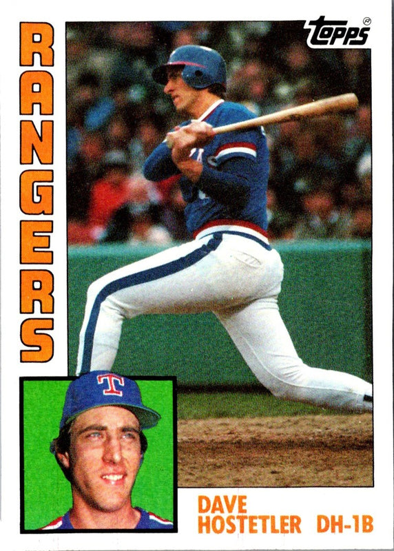 1984 Topps Dave Hostetler #62