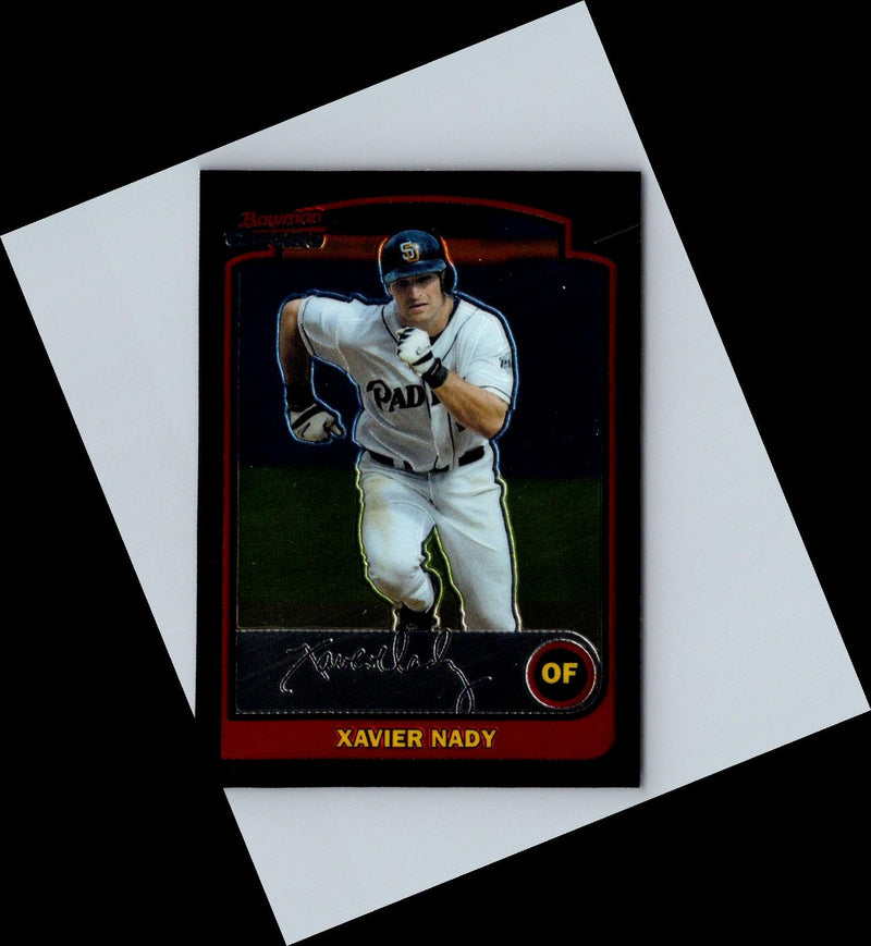 2003 Bowman Chrome Draft Picks & Prospects Xavier Nady