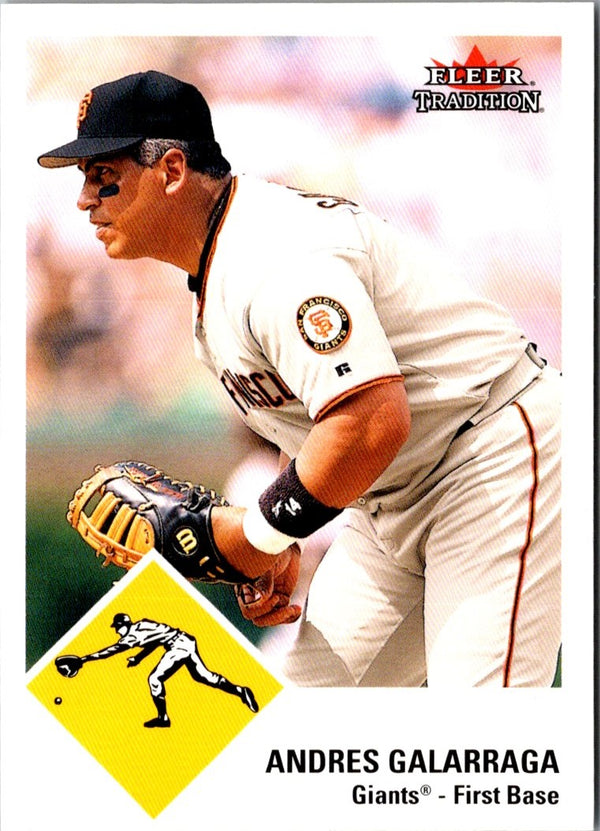 2003 Fleer Tradition Update Andres Galarraga #U50