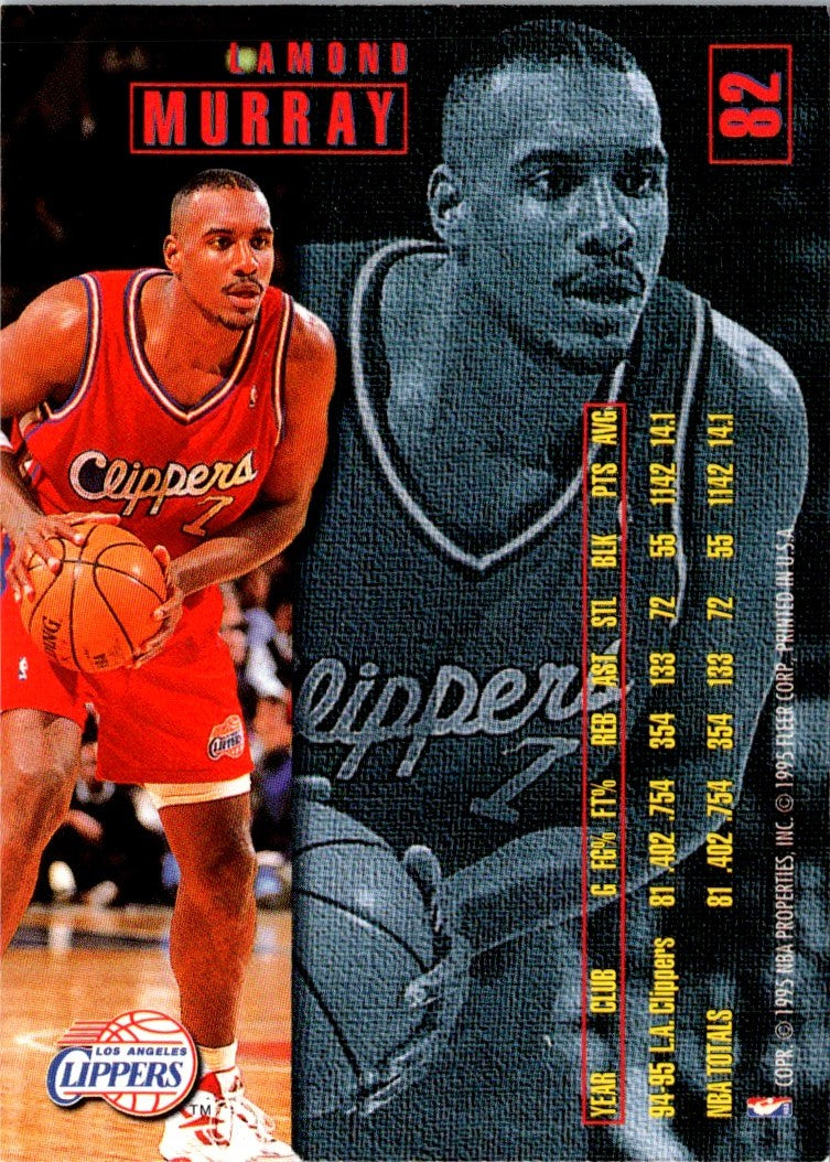 1995 Fleer Lamond Murray